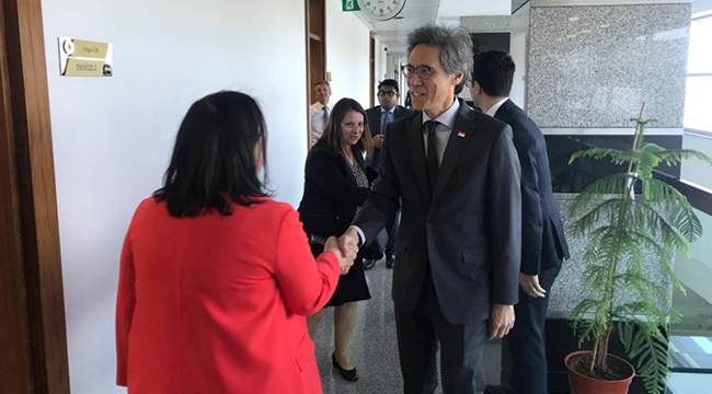 Milletvekili Ök Singapur Büyükelçisi'ni Ağırladı