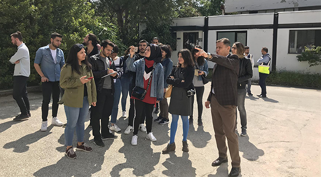 PAÜ Mimarlık Bölümü Öğrencileri DEBA’yı Gezdi
