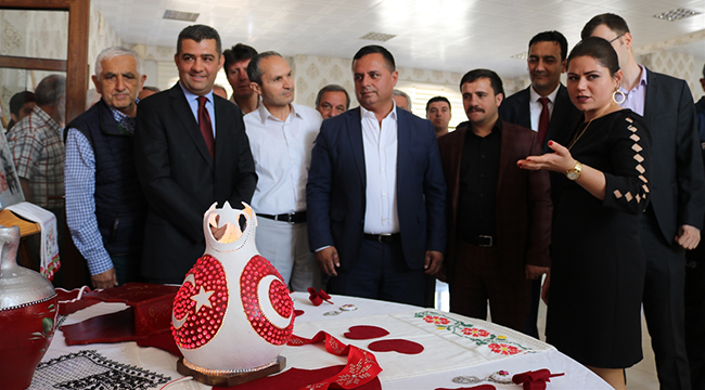 Çal'da Yıl Sonu Sergisi