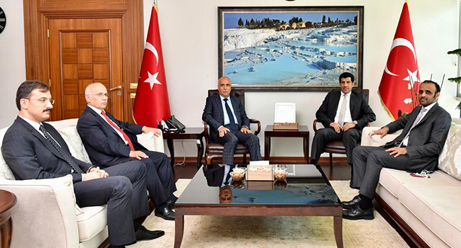 Katar’ın Ankara Büyükelçisi Al-Shafi, Karahan’ı Ziyaret Etti