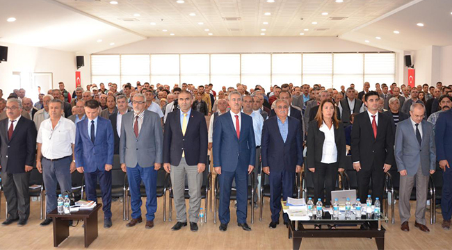 BAKLAN’DA “İKLİM DEĞİŞİKLİĞİNİN TARIMA ETKİSİ”  ANLATILDI