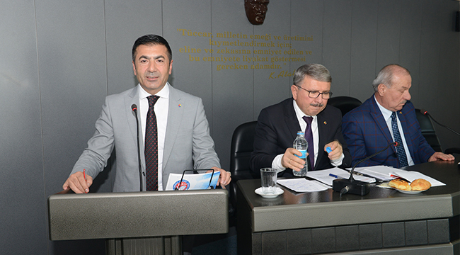 DTO MECLİSİ EKİM TOPLANTISINI YAPTI