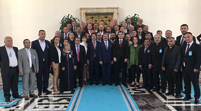 AK PARTİ GRUP TOPLANTISINA MERKEZEFENDİ DAMGASI!