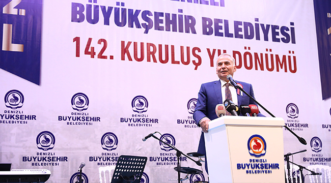 BÜYÜKŞEHİR'İN 142. YIL GURURU