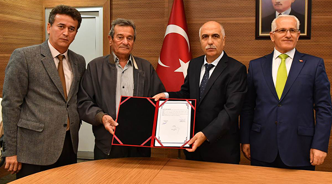 HAYIRSEVER SERT 168 BİN LİRA BAĞIŞ YAPTI