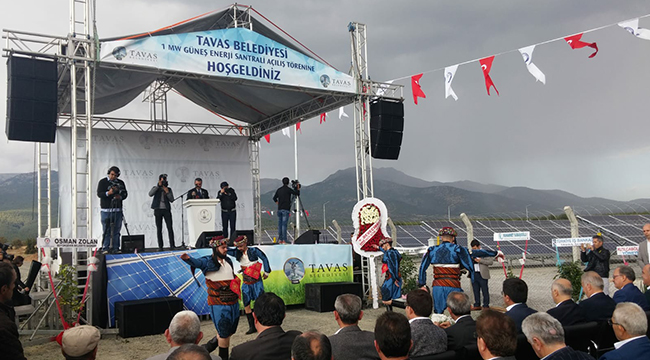TAVAS BELEDİYESİ'NiN DEV YATIRIMI HİZMETE AÇILDI