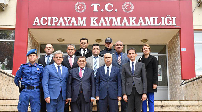 KARAHAN ACIPAYAM’DA İNCELEMELERDE BULUNDU
