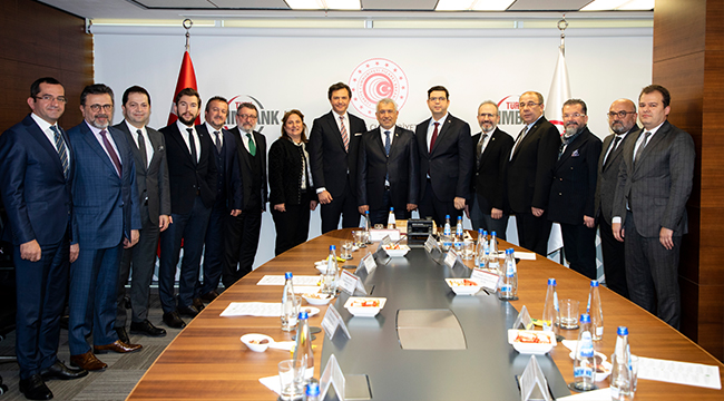 DENİB HEYETİNDEN EXIMBANK’A ZİYARET