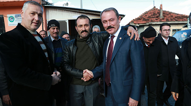 TİN, TAVAS’TA VATANDAŞLARLA BULUŞTU