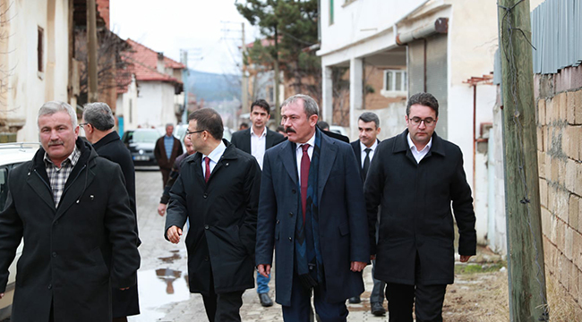 TİN, TAVAS’TA VATANDAŞLARLA BULUŞTU