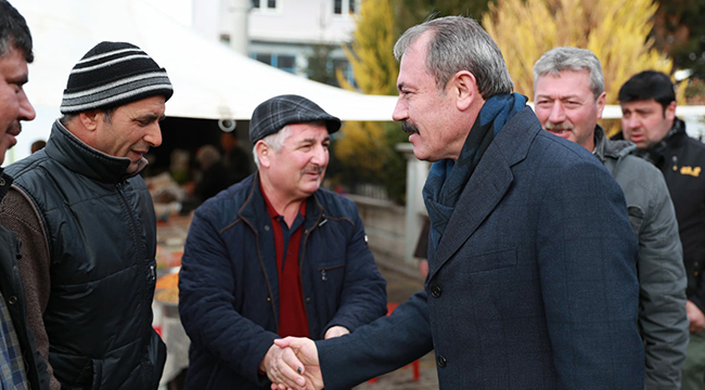 TİN, TAVAS’TA VATANDAŞLARLA BULUŞTU