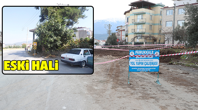 PAMUKKALE’DE KAMULAŞTIRMA ÇALIŞMALARI SÜRÜYOR