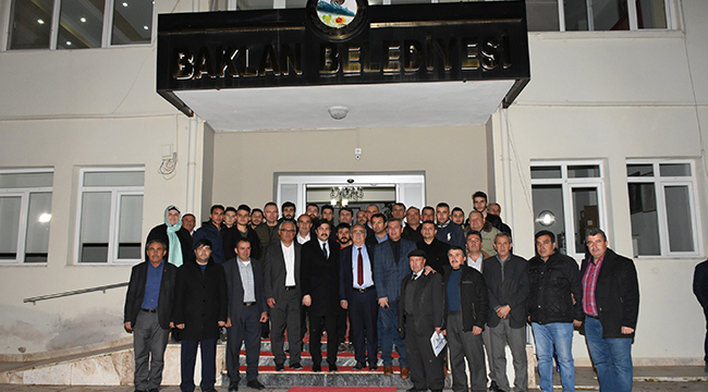 BAKLAN AK PARTİ TEŞKİLATI VEFA YEMEĞİ’NDE BULUŞTU