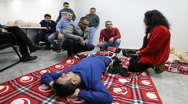 İLK ETAPTA ŞOFÖR PERSONEL EĞİTİMDEN GEÇTİ