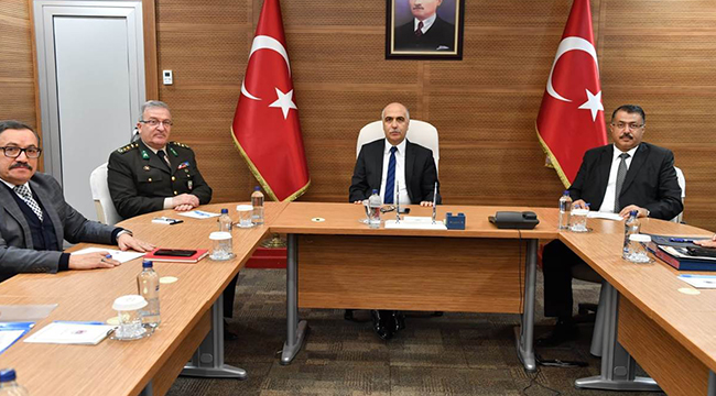 DENİZLİ’NİN GÜVENLİK VE ASAYİŞİNİ MASAYA YATIRDILAR