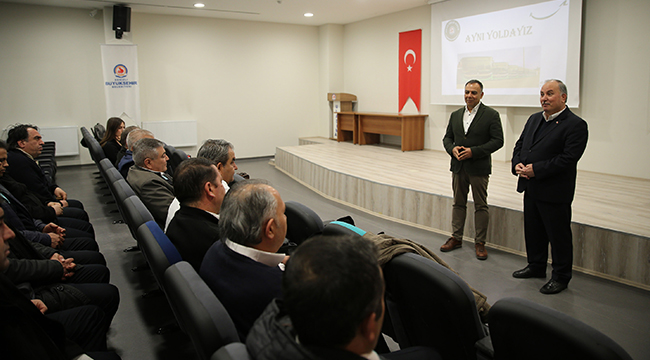 BÜYÜKŞEHİR ŞOFÖRLERİNE "AYNI YOLDAYIZ" EĞİTİMİ