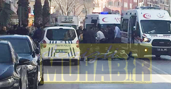 HACI KAPLANLAR MAHALLESİ'NDE KAZA