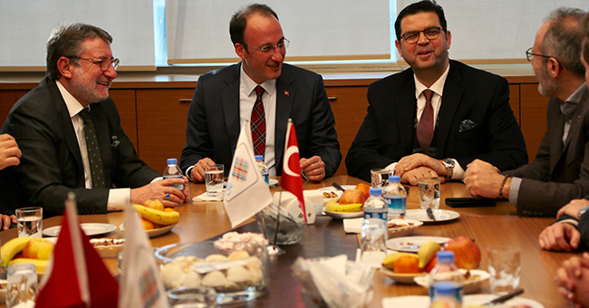 ÖRKİ PROJELERİNİ İŞ DÜNYASIYLA PAYLAŞTI