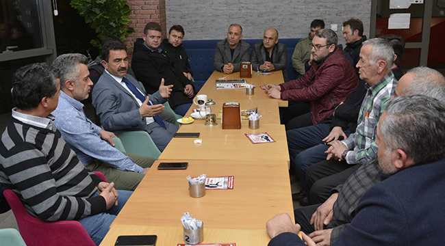DARIVERENLİLER DERNEĞİ DİVARCI’YI KONUK ETTİ