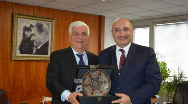 HALKBANK MÜDÜRÜ ARSLAN’DAN DSO’YA ZİYARET