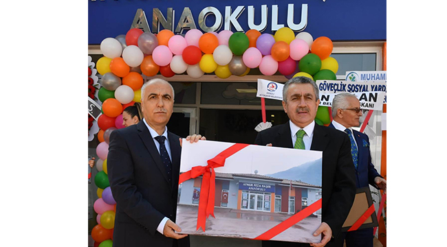 AYNUR – FEZA BAŞER ANAOKULU TÖRENLE AÇILDI