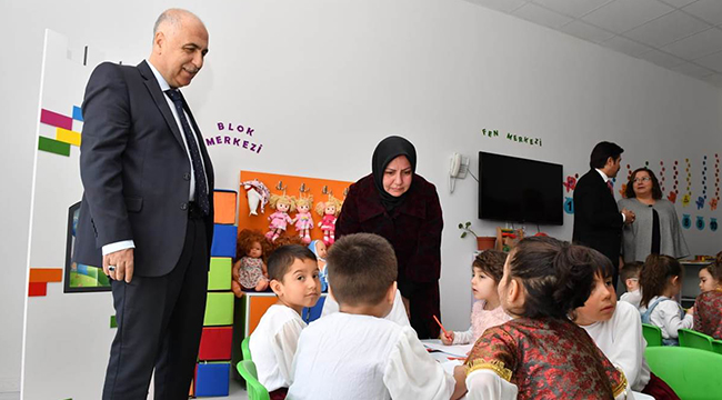 AYNUR – FEZA BAŞER ANAOKULU TÖRENLE AÇILDI