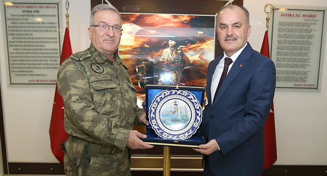 GÜRLESİN’DEN KENT PROTOKOLÜNE ZİYARET