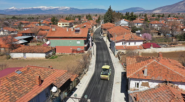 HAYDAN’A 3 BİN 500 TON ASFALT DÖKÜLDÜ