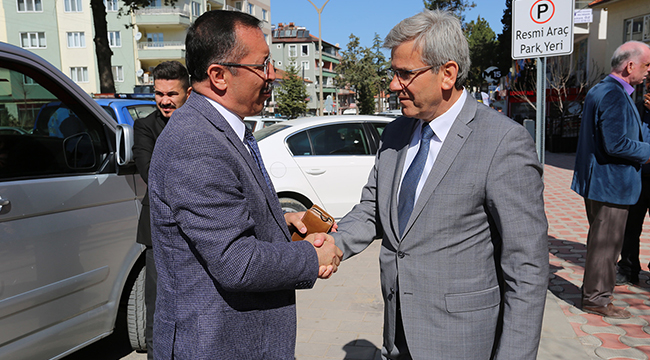 REKTÖR BAĞ, ACIPAYAM MYO’DA İNCELEME YAPTI