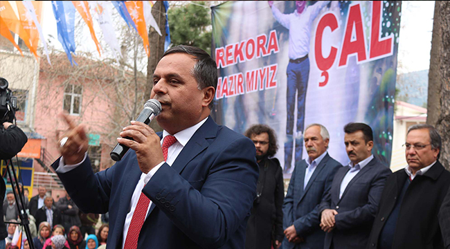 ÇAL BELEDİYE BAŞKANI AKCAN BÜYÜK KONUŞTU