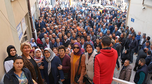 ÇİVRİL BELEDİYESİ'NDE DEVİR TESLİM YAPILDI