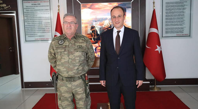 BAŞKAN ÖRKİ PROTOKOLU ZİYARET ETTİ