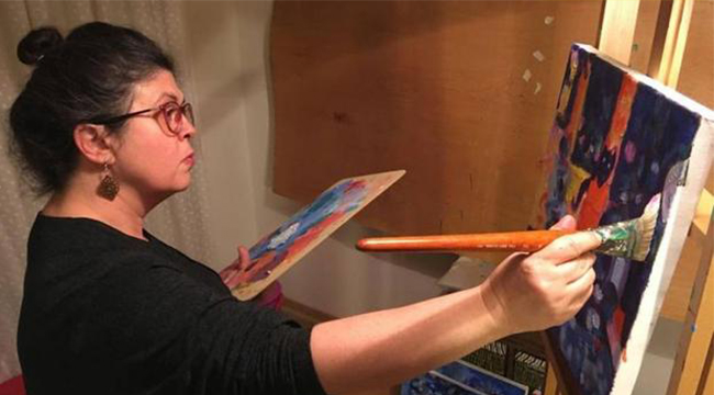 Ressam Pelin Yazar 16. Kişisel Sergisini Açıyor