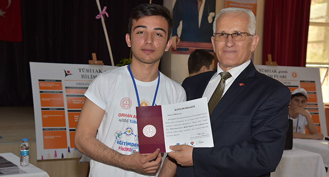 Orhan Abalıoğlu E.M.L. TÜBİTAK Bilim Fuarı