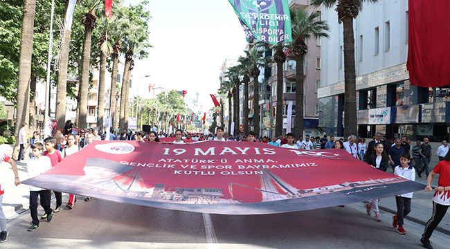 Denizli’de 19 Mayıs Coşkuyla Kutlandı