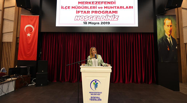 Başkan Doğan Muhtarlar İle İftarda Bir Araya Geldi