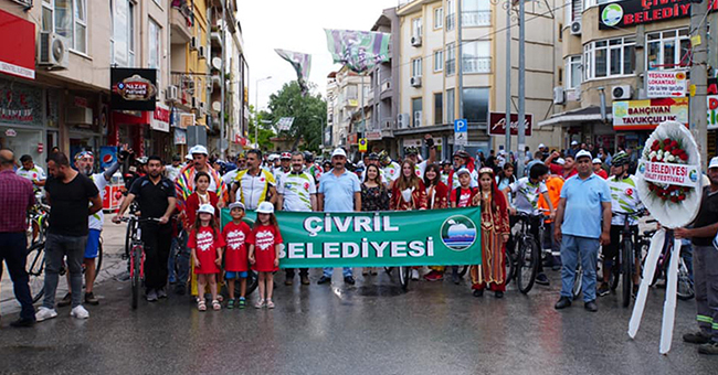Çivril’in Bisiklet Festivali Sona Erdi