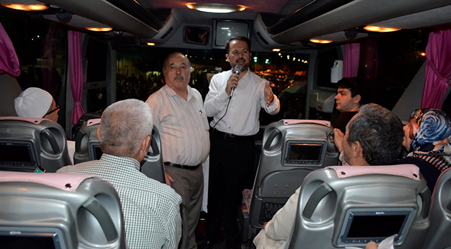 Denizli'den İlk Hac Kafilesi Uğurlandı