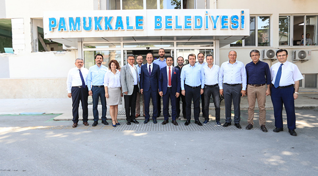 DTO'dan Başkan Örki'ye Tebrik Ziyareti