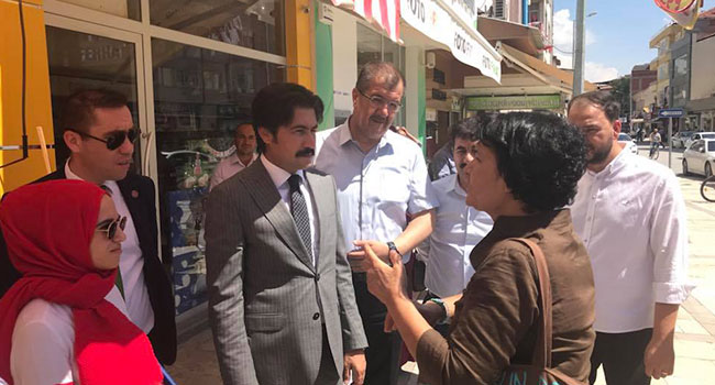 ÖZKAN, ÇİVRİL İLÇESİ’Nİ ZİYARET ETTİ