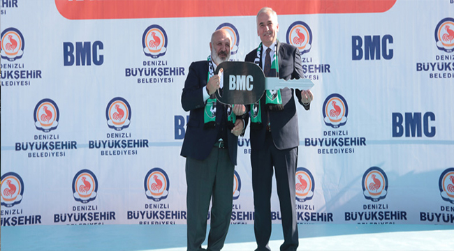 OTOBÜS İŞLETMESİ TESİSLERİNİN AÇILIŞI DA YAPILDI