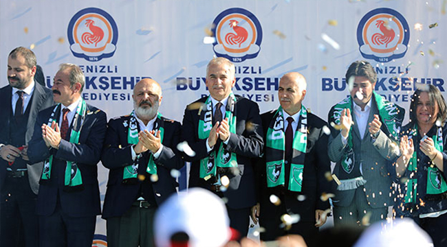 OTOBÜS İŞLETMESİ TESİSLERİNİN AÇILIŞI DA YAPILDI