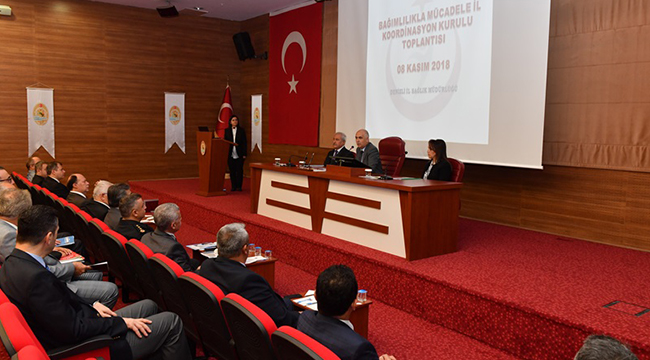 BAĞIMLILIKLA MÜCADELE KURULU TOPLANDI