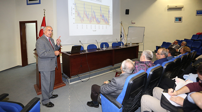 PROF.DR. ÖZKAR KÜRESEL ISINMAYA DİKKAT ÇEKTİ