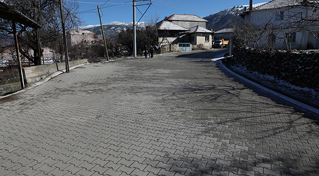 BÜYÜKŞEHİR 5,5 MİLYON M2 KİLİT PARKE TAŞI DÖŞEDİ