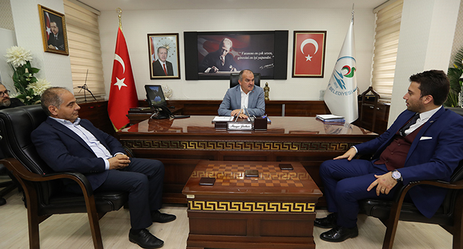 BAŞKAN GÜRLESİN ASKON YÖNETİMİNİ AĞIRLADI