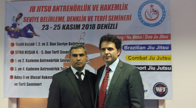 JU JİTSU'DA 32 SPORCU SERTİFİKA ALDI