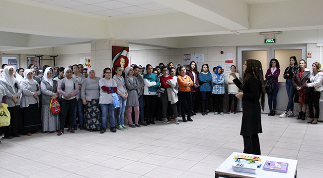 240 KADIN DAHA KANSER EĞİTİMİ ALDI