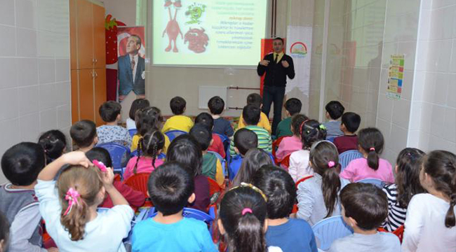 MİNİKLERE ''SAĞLIKLI BESLENME VE GIDA HİJYENİ’’ EĞİTİMİ