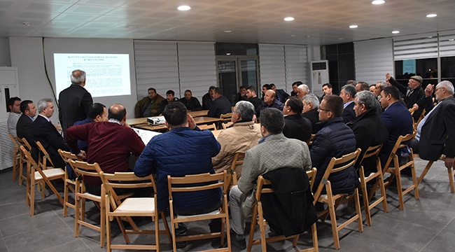 BAKLAN’DA ÇİFTÇİLER GECE EĞİTİMİNDE BULUŞTU